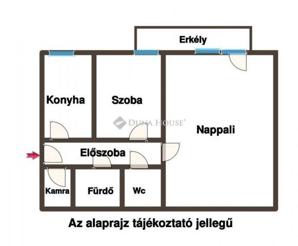 Eladó téglalakás, Budapesten, XXII. kerületben 57 M Ft