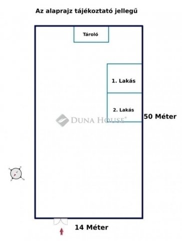 Eladó ikerház, Budapesten, XVIII. kerületben 49.9 M Ft, 2 szobás
