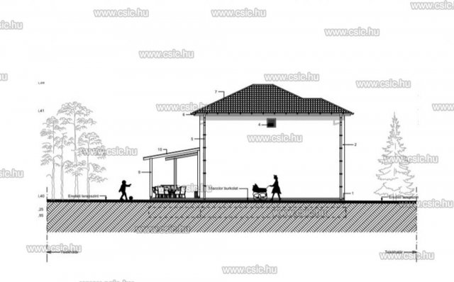Eladó ikerház, Vecsésen 124.9 M Ft, 4 szobás