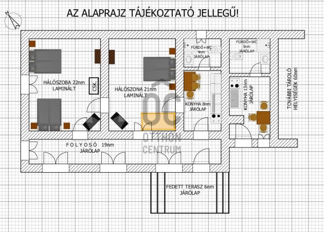 Eladó családi ház, Tiszaszőlősön 18.9 M Ft, 2 szobás