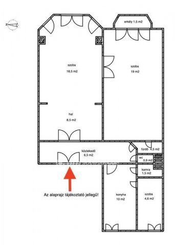 Eladó téglalakás, Budapesten, XIII. kerületben 99.5 M Ft