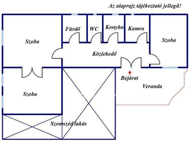 Eladó téglalakás, Békéscsabán 58 M Ft, 3 szobás