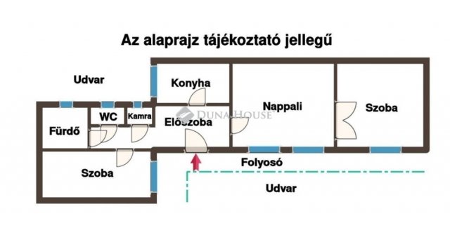 Eladó téglalakás, Budapesten, VIII. kerületben 86.9 M Ft