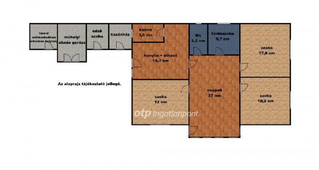 Eladó családi ház, Fegyverneken 26.1 M Ft, 3 szobás
