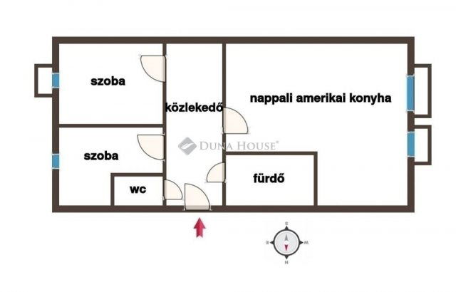 Eladó téglalakás, Pécsett 63.9 M Ft, 3 szobás