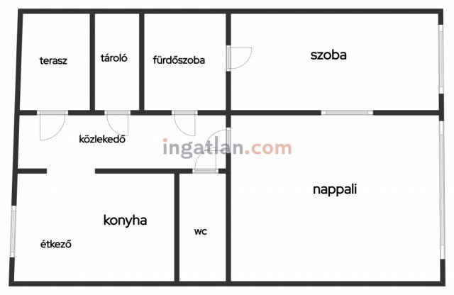 Eladó téglalakás, XIII. kerületben, Victor Hugo utcában