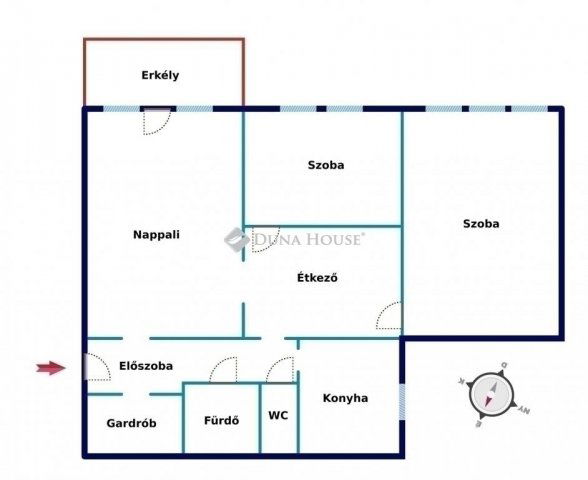 Eladó panellakás, Budapesten, XVIII. kerületben 63 M Ft, 3 szobás