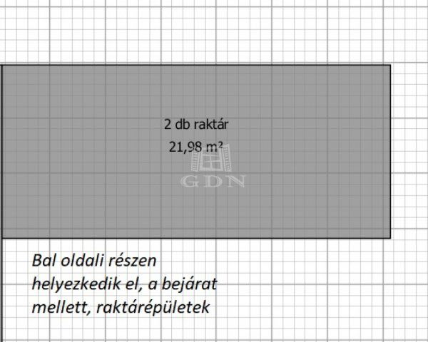 Eladó ipari ingatlan, Sántoson 100 M Ft, 2 szobás