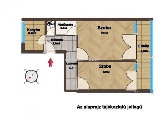 Eladó panellakás, Budapesten, XVI. kerületben 63.9 M Ft, 2 szobás