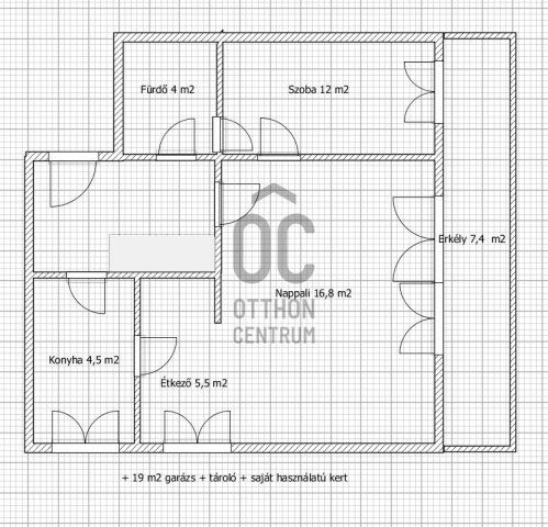 Eladó téglalakás, Budapesten, II. kerületben 78.5 M Ft, 2 szobás