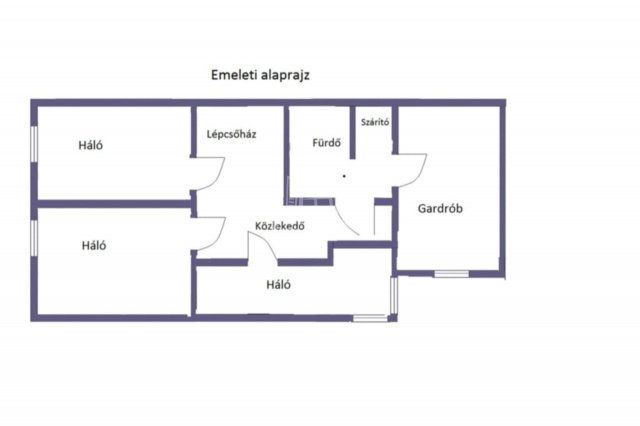 Eladó családi ház, Körmenden 65 M Ft, 1+3 szobás