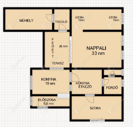 Eladó családi ház, Komáromban 29.9 M Ft, 1 szobás