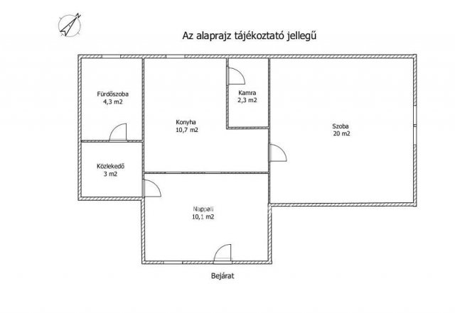 Eladó családi ház, Kenyerin 13.99 M Ft, 1+1 szobás