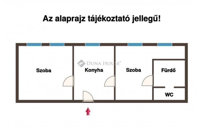 Eladó téglalakás, Budapesten, VI. kerületben 64.9 M Ft, 2 szobás