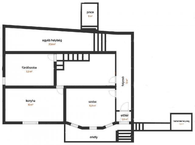 Eladó családi ház, Tokajban 84.9 M Ft, 5 szobás