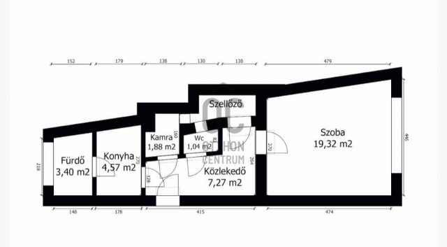 Eladó téglalakás, Pécsett 25.99 M Ft, 1 szobás