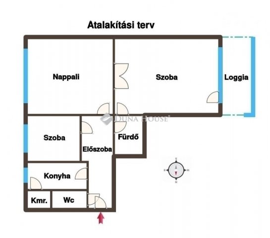 Eladó téglalakás, Budapesten, XIII. kerületben 87.5 M Ft