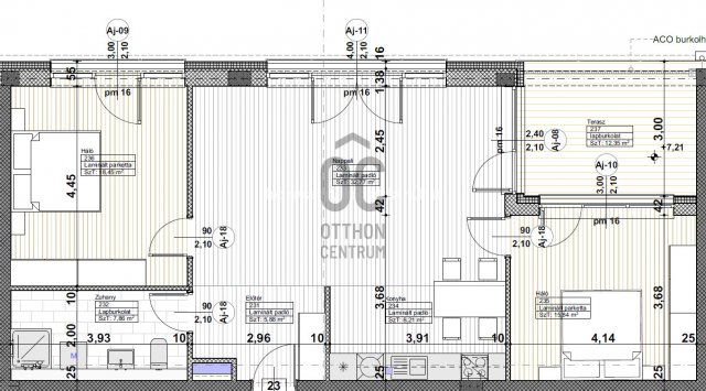 Eladó téglalakás, Kiskunlacházán 106.56 M Ft, 3 szobás