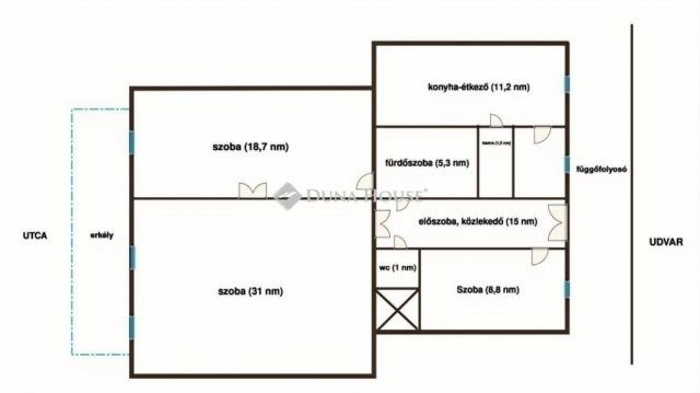 Eladó téglalakás, Budapesten, XIII. kerületben 109.9 M Ft