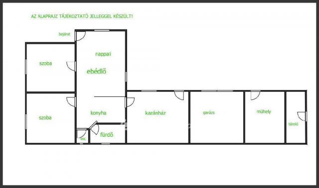 Eladó családi ház, Hajdúböszörményen 95 M Ft, 2 szobás