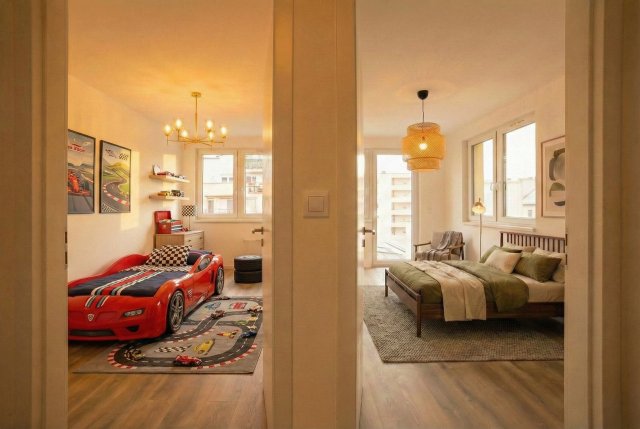 Eladó téglalakás, Budapesten, XIII. kerületben, Zsinór utcában