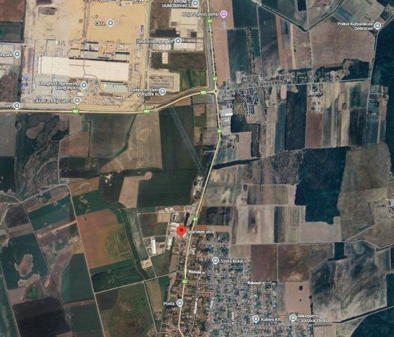 Eladó ipari ingatlan, Mikepércsen 186.49 M Ft