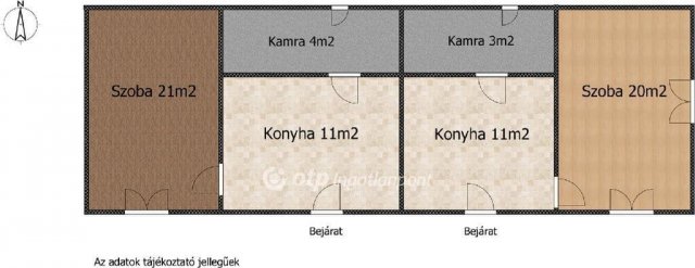 Eladó családi ház, Sárbogárdon 9 M Ft, 2+2 szobás