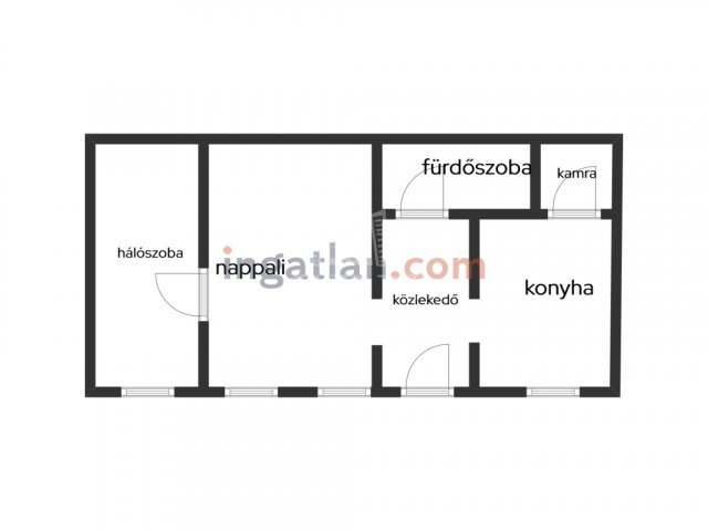 Kiadó téglalakás, albérlet, Budapesten, V. kerületben, 2 szobás