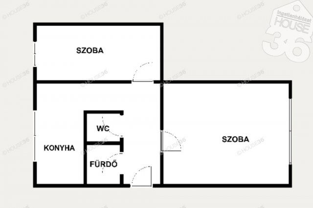 Eladó panellakás, Kecskeméten 39.9 M Ft, 2 szobás