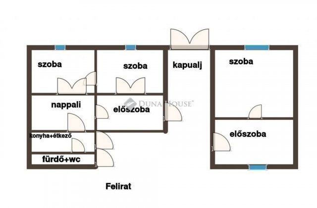 Eladó családi ház, Katymáron 6.49 M Ft, 4 szobás