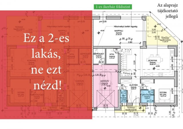 Eladó ikerház, Dunaharasztin 214 M Ft, 5 szobás