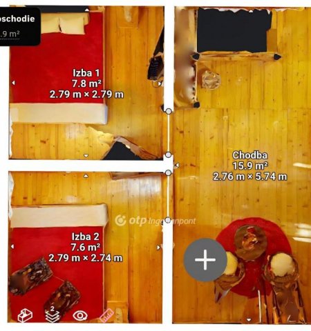 Eladó nyaraló, Meszesen 45.652 M Ft, 3 szobás