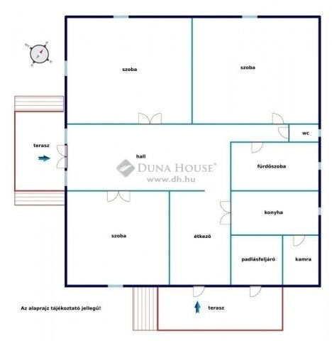 Eladó családi ház, Monoron 62.9 M Ft, 3 szobás