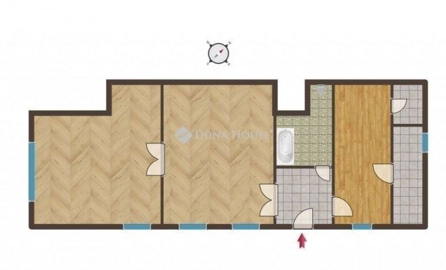 Eladó téglalakás, Budapesten, VI. kerületben 88.9 M Ft, 3 szobás