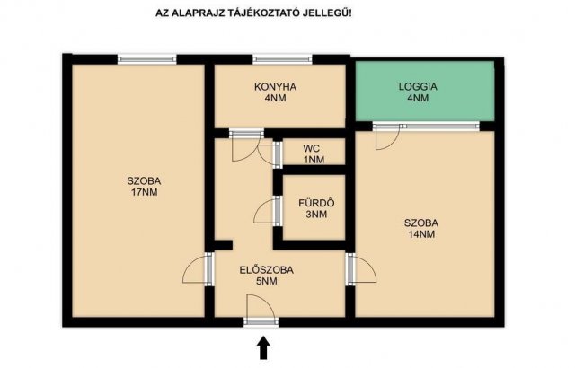 Eladó panellakás, Budapesten, III. kerületben 68.9 M Ft, 2 szobás