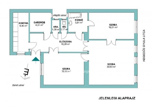 Eladó téglalakás, Budapesten, XIII. kerületben 147 M Ft
