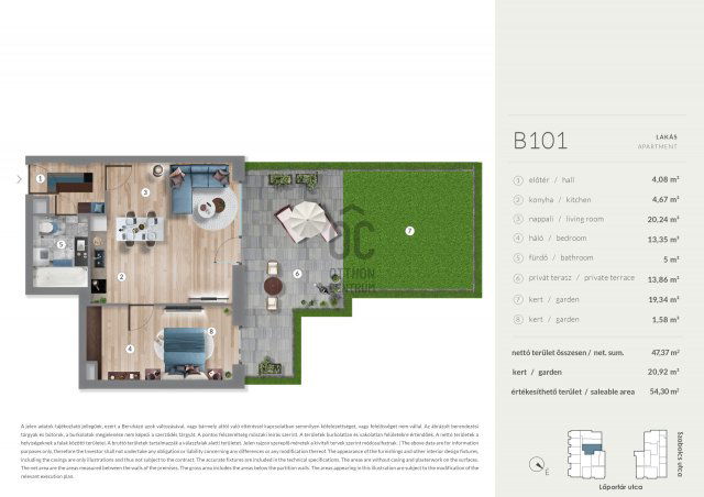 Eladó téglalakás, Budapesten, XIII. kerületben 95.99 M Ft