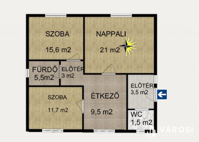 Eladó családi ház, Hódmezővásárhelyen 43 M Ft, 2 szobás