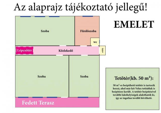 Eladó családi ház, Budapesten, XXI. kerületben 123 M Ft