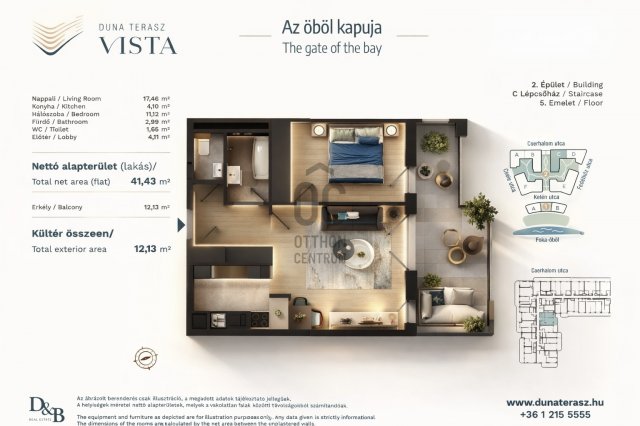 Eladó téglalakás, Budapesten, XIII. kerületben 94.9 M Ft