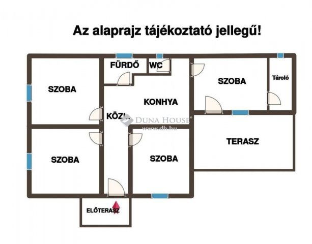 Eladó családi ház, Sülysápon 56.5 M Ft, 4 szobás