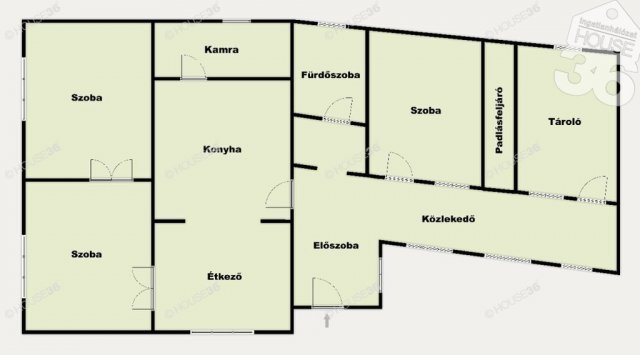 Eladó családi ház, Miskén 13.5 M Ft, 3 szobás