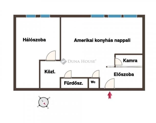 Eladó téglalakás, Kecskeméten 42.5 M Ft, 2 szobás