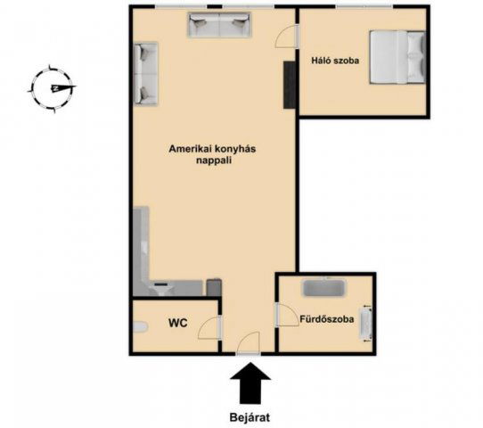 Eladó téglalakás, Budapesten, XIII. kerületben 79.99 M Ft