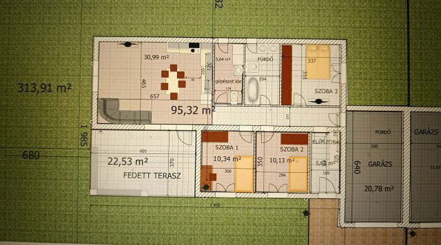 Eladó ikerház, Nyíregyházán 83.9 M Ft, 3 szobás