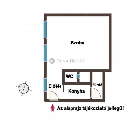 Eladó téglalakás, Budapesten, VII. kerületben 48 M Ft, 1 szobás