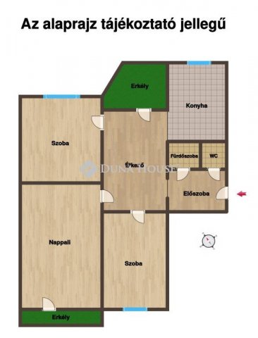 Eladó téglalakás, XVIII. kerületben, Margó Tivadar utcában