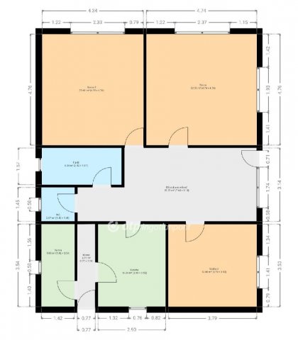 Eladó családi ház, Bakonykoppányban 52 M Ft, 3 szobás
