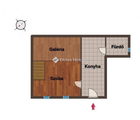 Eladó téglalakás, Budapesten, VI. kerületben 58.9 M Ft, 1 szobás