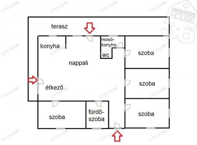 Eladó családi ház, Kecskeméten 90 M Ft, 5 szobás